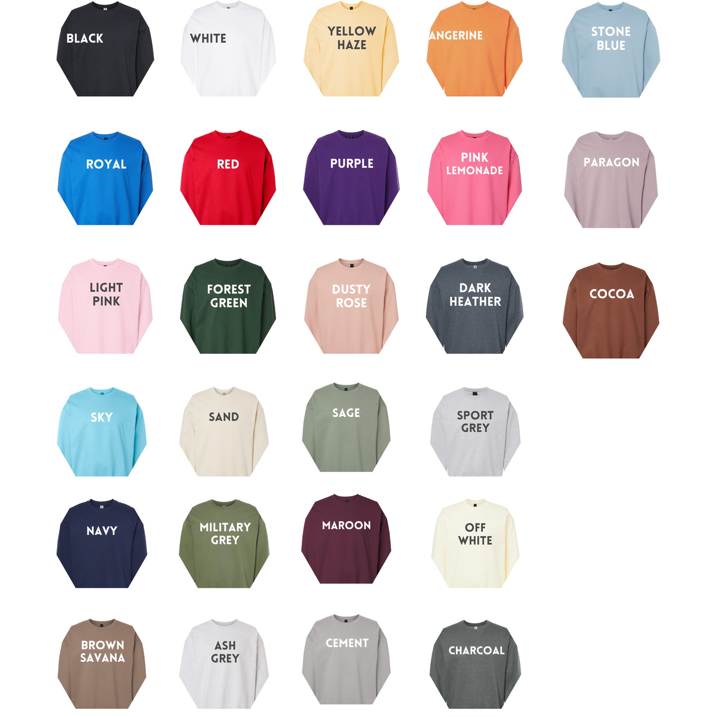 Adult Embroidered Sweatshirt with Side Detail