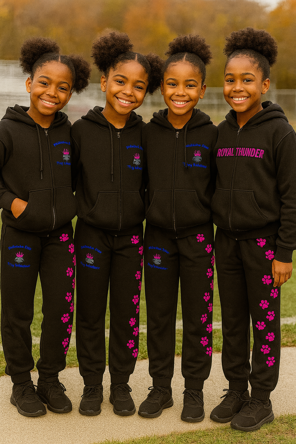 Youth Bulldogs Cheer Sweatsuit