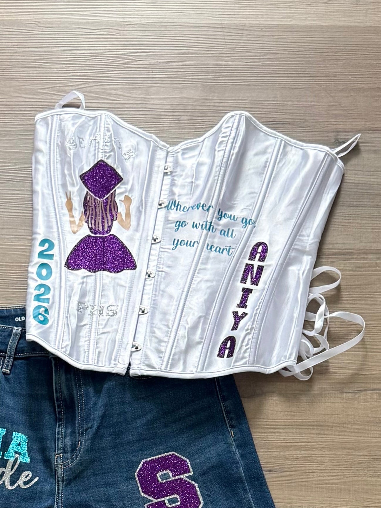 Senior Corset & Jeans Outfit