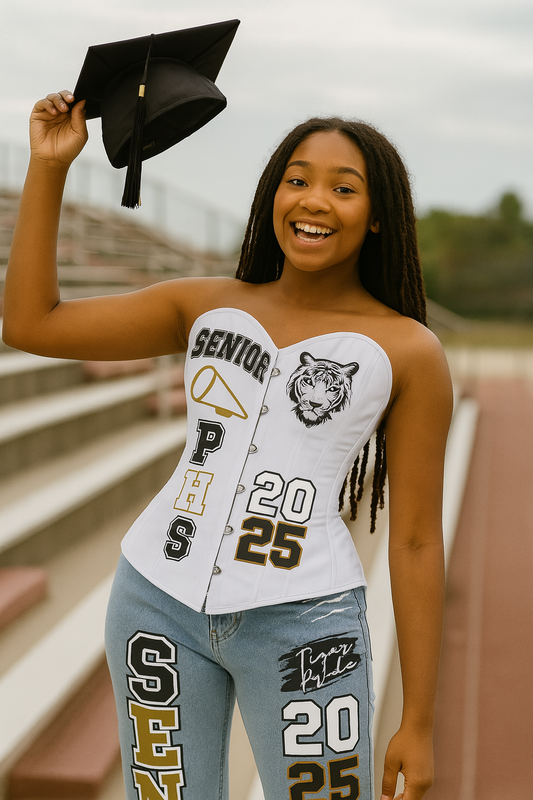 Senior Corset & Jeans Outfit